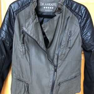 Blank NYC Leather Moto Jacket